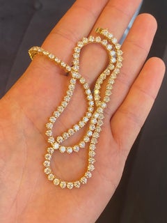 20.collier en or 18k avec diamant 45 carats Riviera