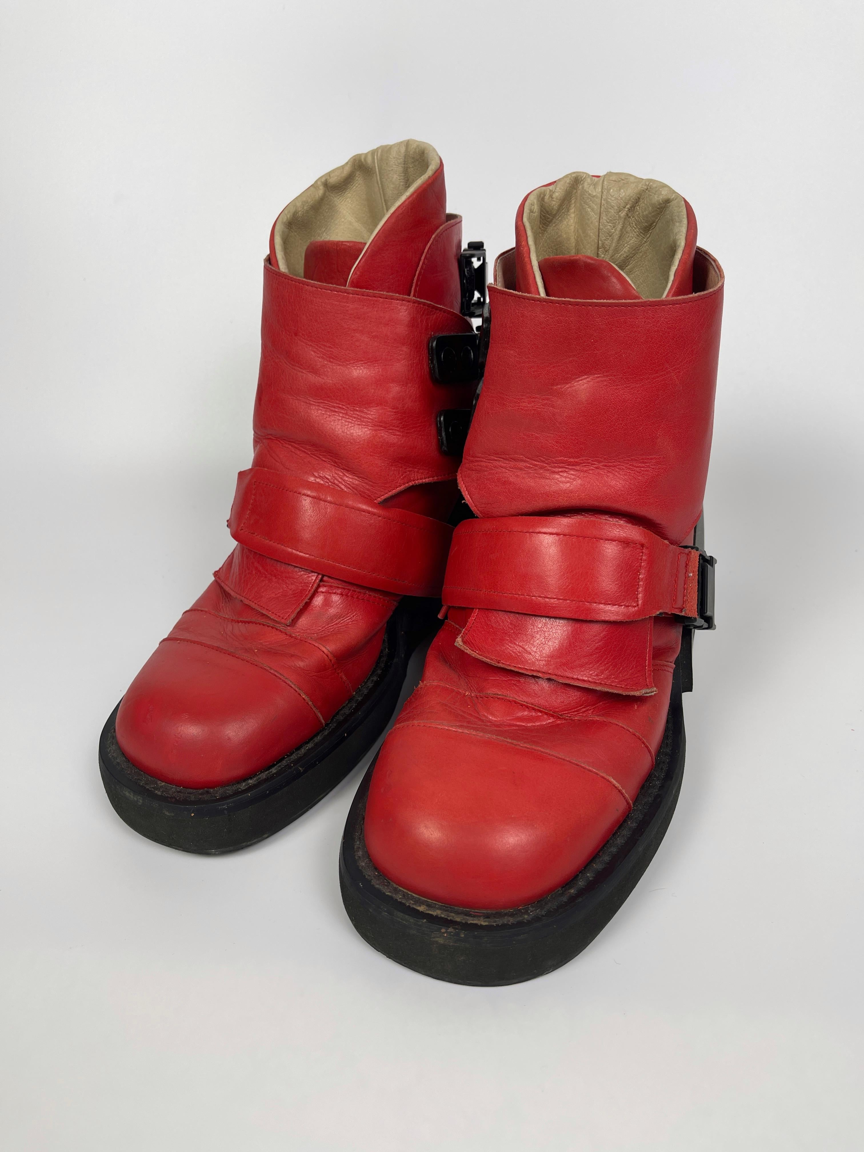 20471120 A/W1998 Eskimo Strap Boots For Sale 7