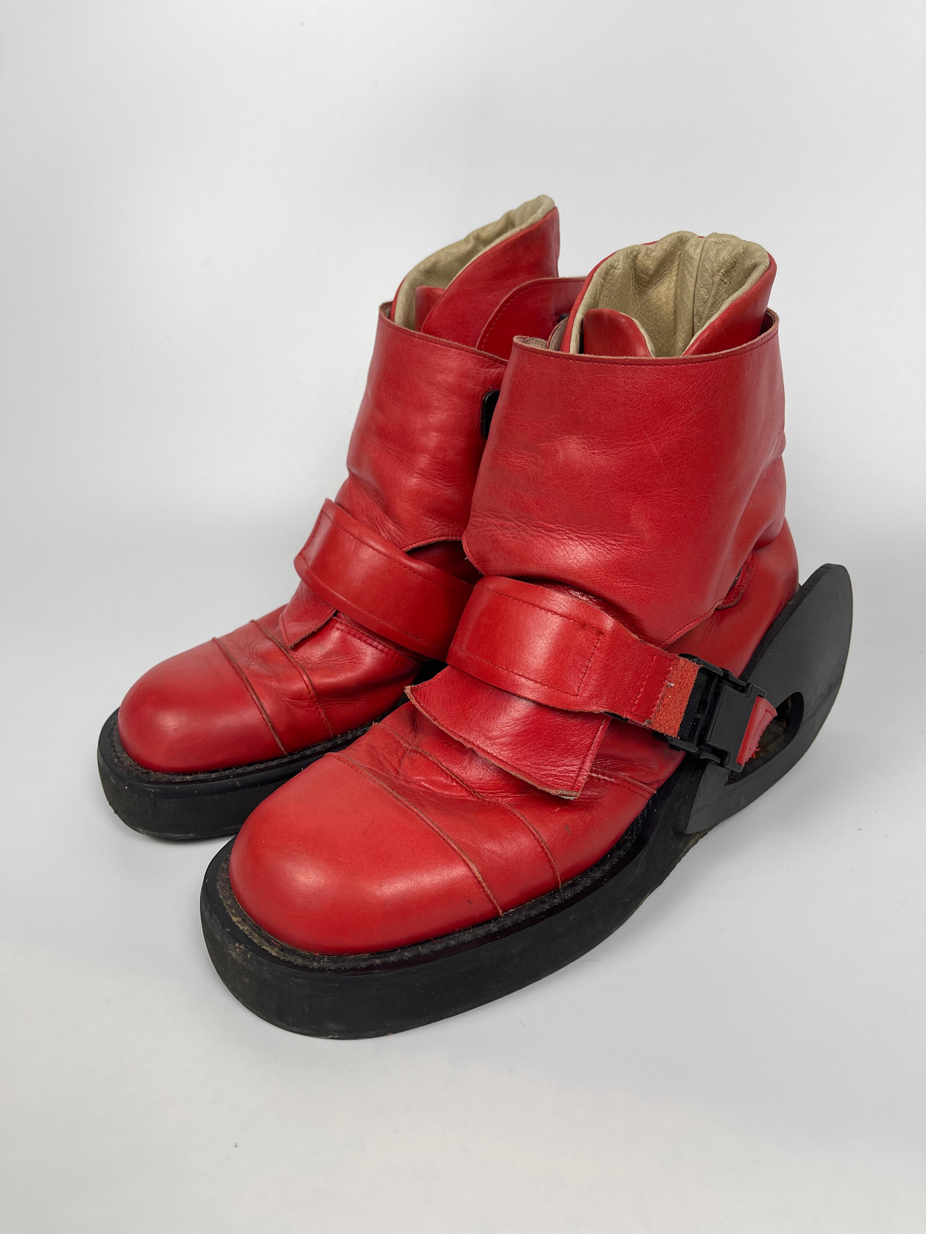 20471120 A/W1998 Eskimo Strap Boots For Sale 8