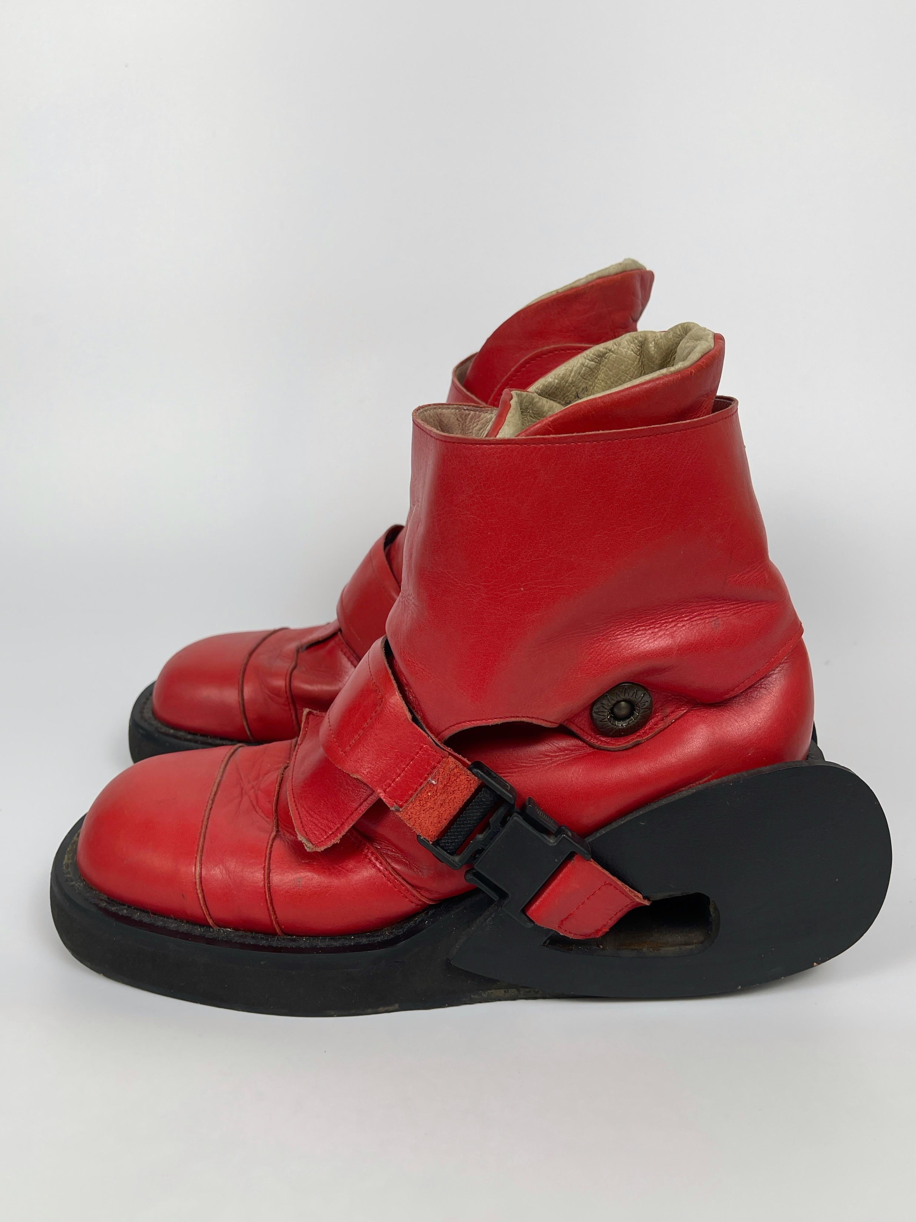 20471120 A/W1998 Eskimo Strap Boots For Sale 9