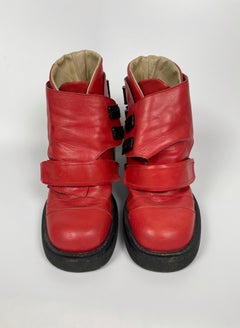 20471120 A/W1998 Eskimo Strap Boots
