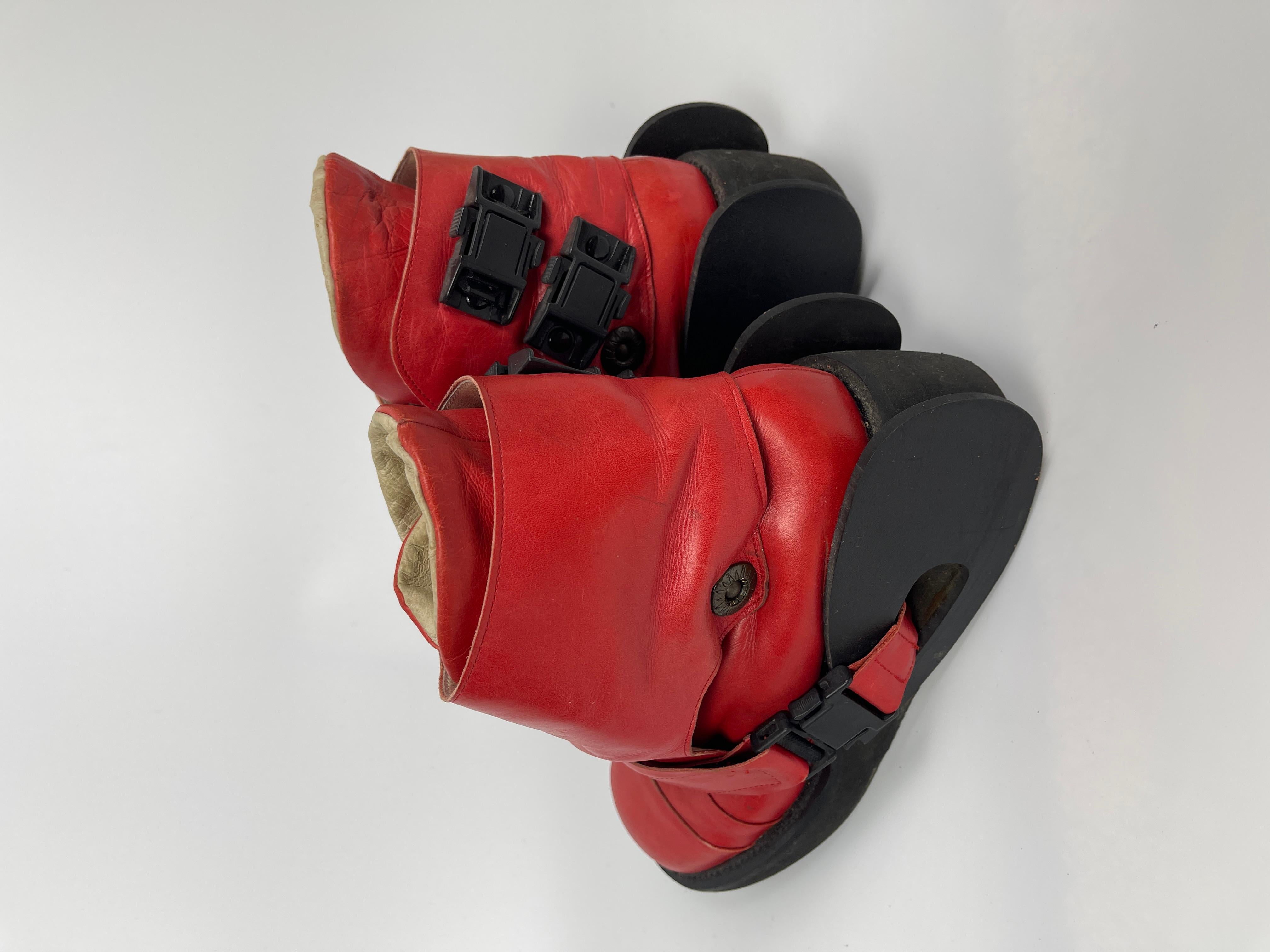 Women's or Men's 20471120 A/W1998 Eskimo Strap Boots For Sale