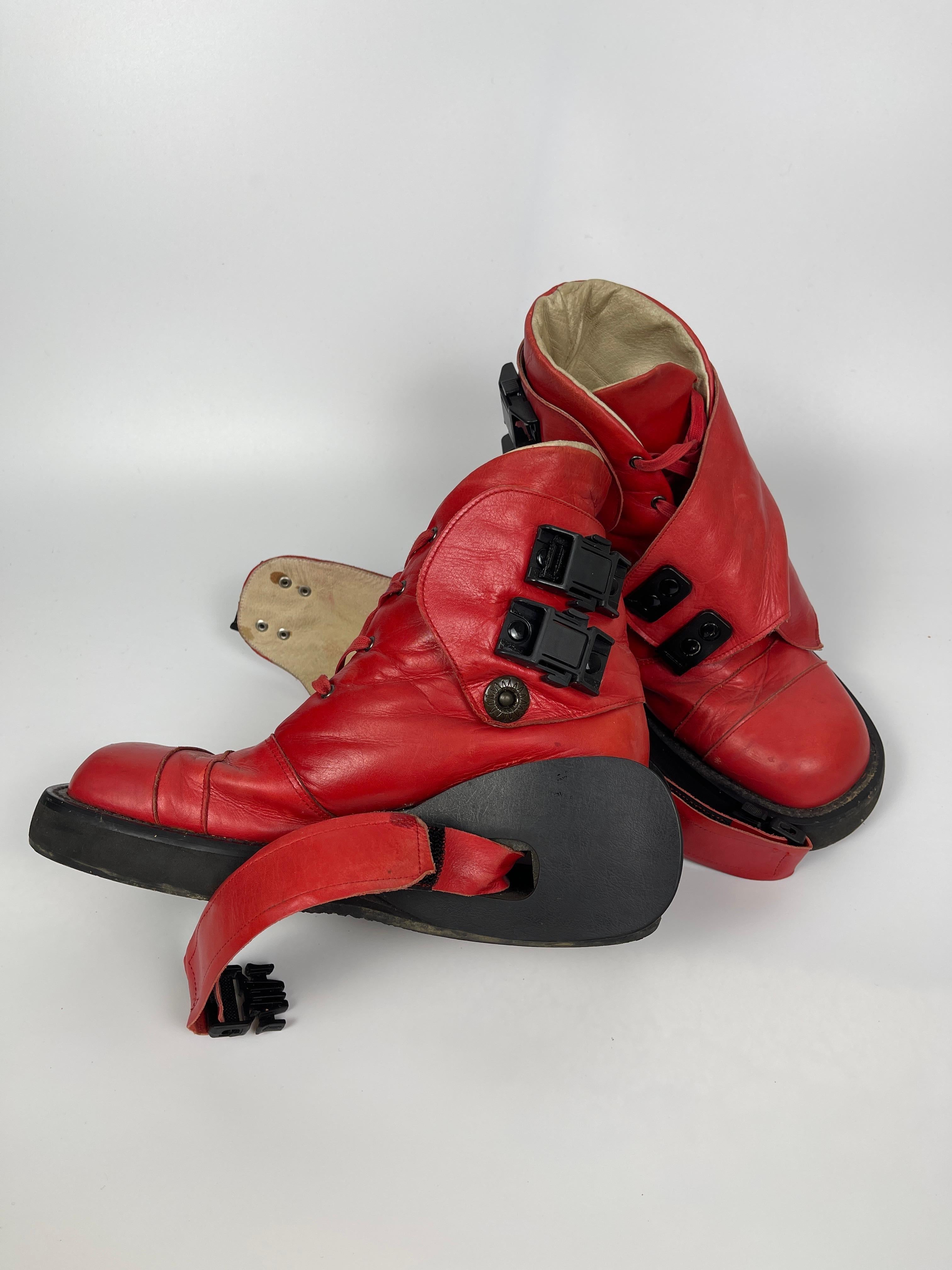 20471120 A/W1998 Eskimo Strap Boots For Sale 2