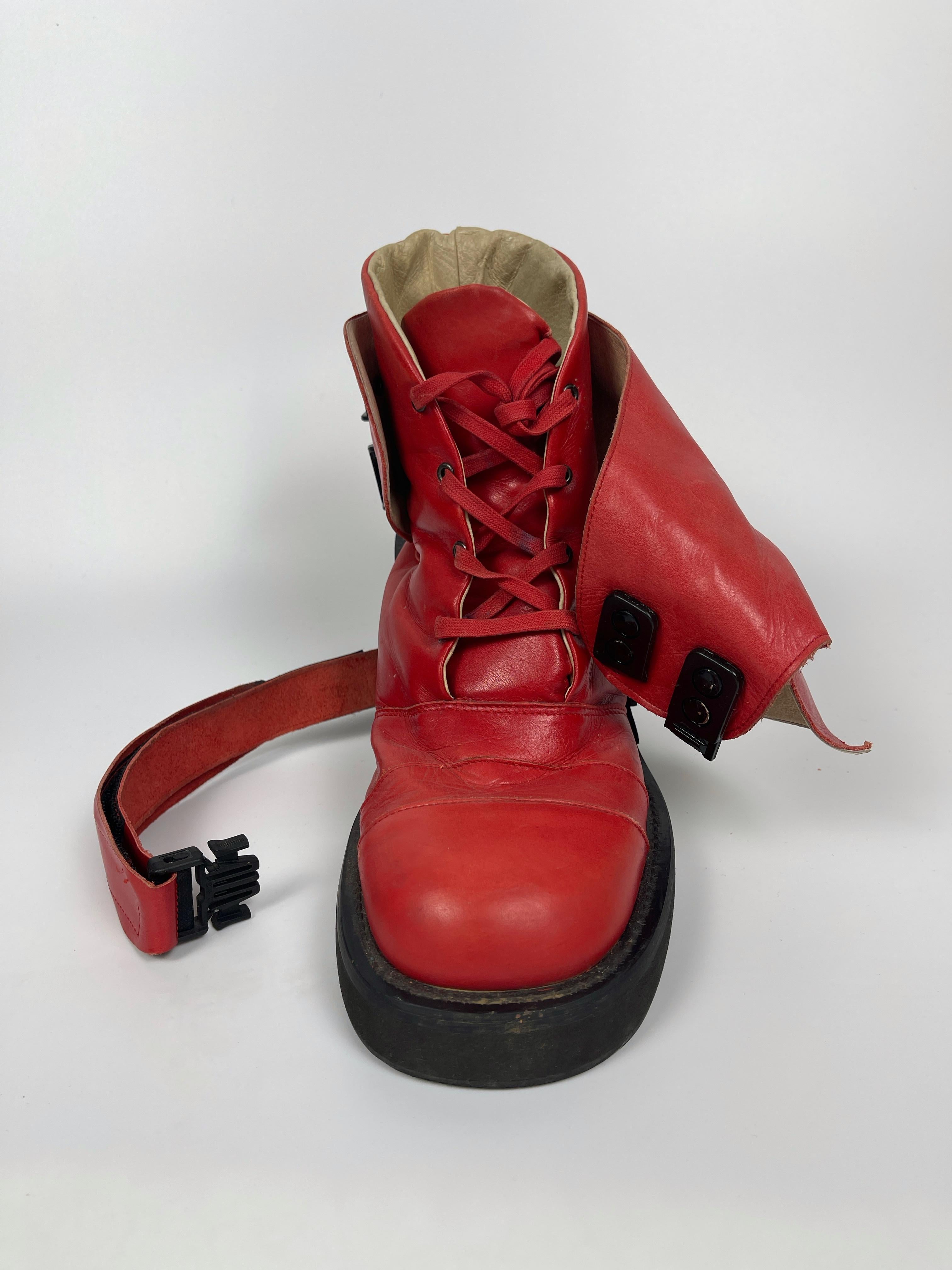 20471120 A/W1998 Eskimo Strap Boots For Sale 4