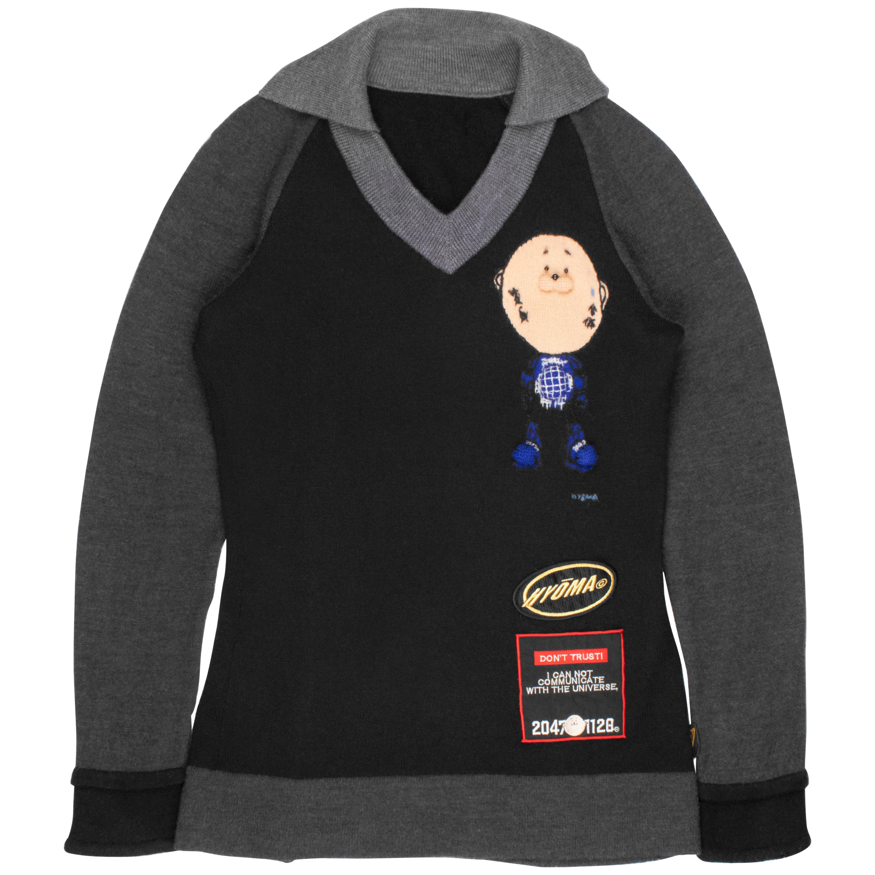 20471120 AW1999 Hyoma Schoolboy Sweater at 1stDibs | hyoma