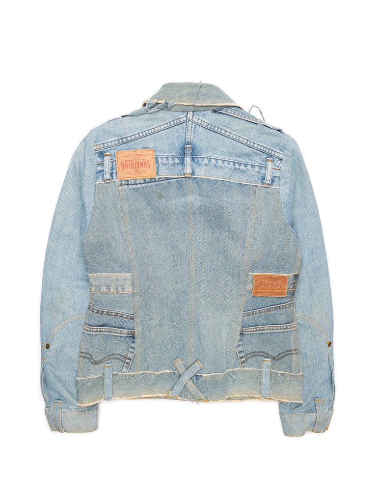20471120 AW2000 Paper Trucker Jacket For Sale at 1stDibs