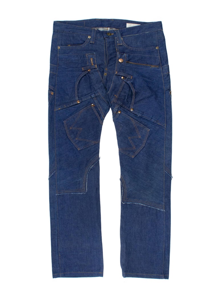 4711 Ss00 Recycled Wrangler Denim For Sale At 1stdibs 4711 Ss00 Recycled Wrangler Denim For Sale At 1stdibs