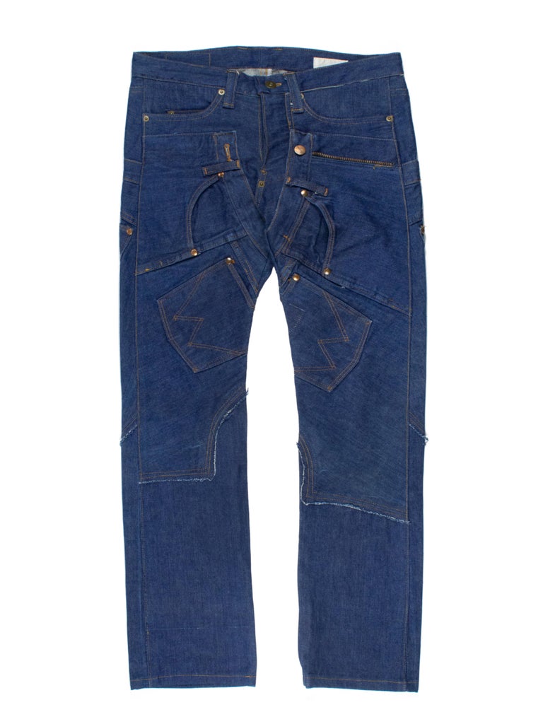 4711 Ss00 Recycled Wrangler Denim For Sale At 1stdibs