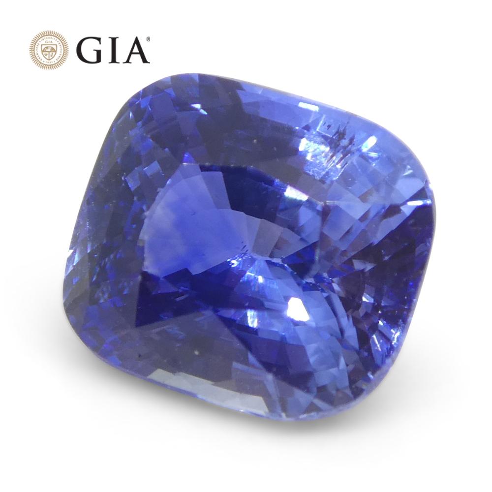 2.04ct Cushion Blue Sapphire GIA Certified Sri Lanka   For Sale 5