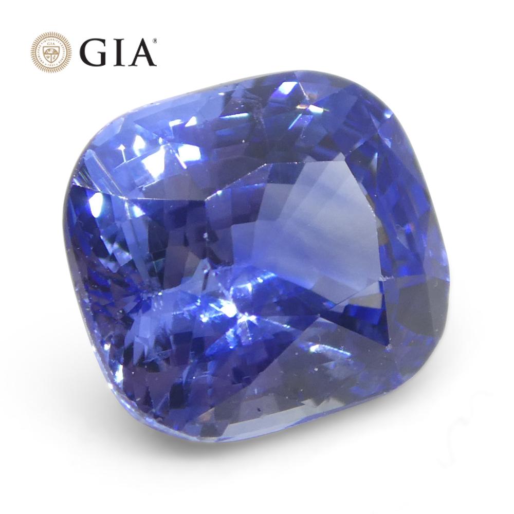 2.04ct Cushion Blue Sapphire GIA Certified Sri Lanka   For Sale 4