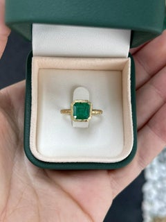 2.05 Carat Asscher Statement 18K White Gold Everyday Royalty Heirloom