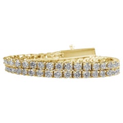 Bracelet tennis Riviera en diamants de 2,05 carats