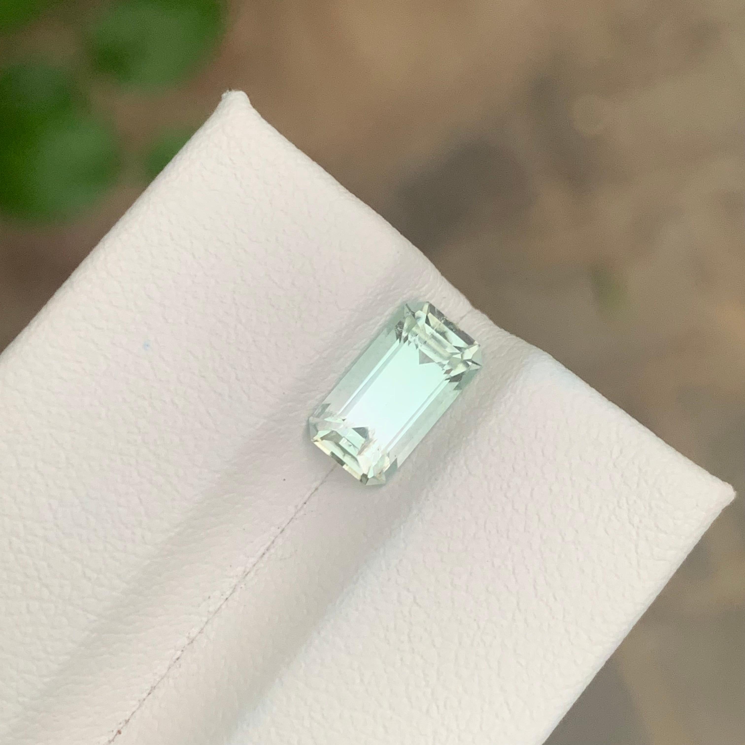 Tourmaline menthe claire facettée

Poids : 2,05 carats
Dimension : 9,7 x 5,3 x 4,5 mm
Couleur : Menthe claire 
Origine : Afghanistan
Traitement : Non
Certificat : Sur demande du client


La tourmaline est une pierre précieuse captivante connue pour