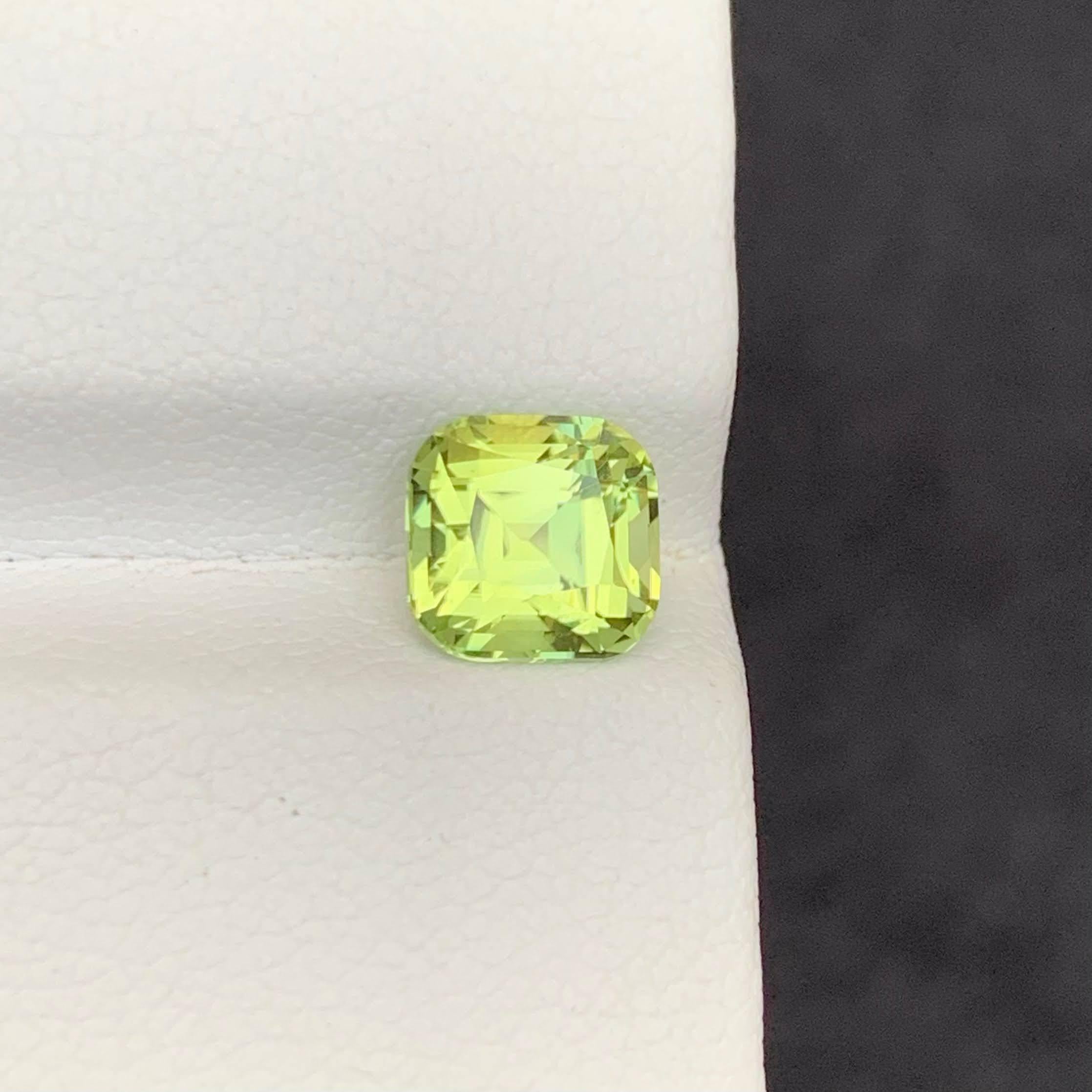 Weight 2.05 carat 
Dimensions 7.2x7.0x5.8mm
Treatment None
Origin Afghan 
Clarity Eye Clean 
Shape Cut Cushion 





This 2.05 Carat Natural Loose Yellow Tourmaline is a dazzling gemstone that radiates warmth and brilliance. Expertly crafted in a