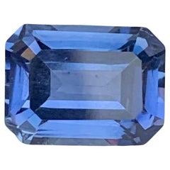 2.05 Carat Natural Loose Tanzanite Emerald Shape Gemstone From Tanzania