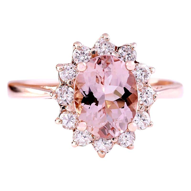 de Grisogono Allegra 18 Karat Rose Gold 2.05 Carat Diamond Ring at