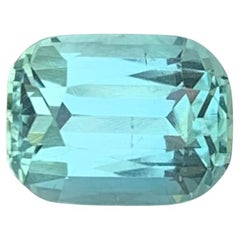 2.05 Carat Natural Seafoam Tourmaline Cushion Shape Loose Gemstone
