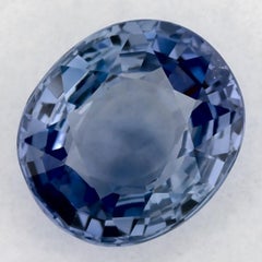 2.05 Ct Blue Sapphire Oval Loose Gemstone