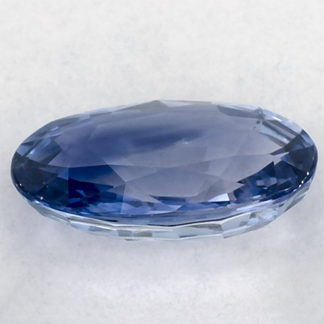 2.05 carati di zaffiro blu ovale sfuso In condizioni Nuovo in vendita a Fort Lee, NJ