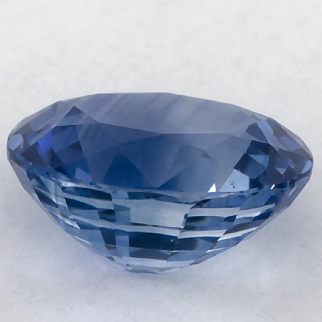2.05 Karat Blauer Saphir Oval Loser Edelstein im Zustand „Neu“ im Angebot in Fort Lee, NJ