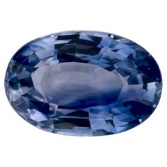2.05 carati di zaffiro blu ovale sfuso