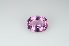 2.05 ct, Faceted oval pink spinel