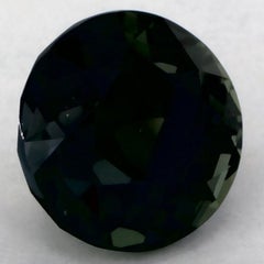 2.05 Ct Green Sapphire Round Loose Gemstone (Saphir vert rond en vrac)