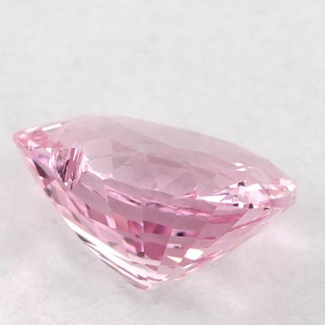 2.05 qt Zafiro rosa Corazón Gema Suelta en venta 3