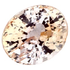 2,05 Karat rosa Saphir Oval zertifiziert lose Edelstein