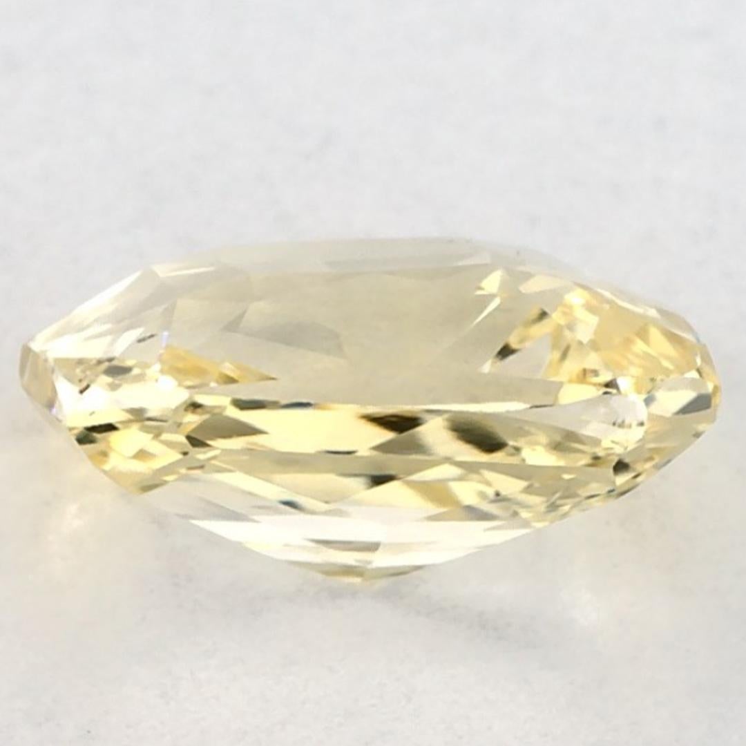 2.05 carati di zaffiro giallo radiante In condizioni Nuovo in vendita a Fort Lee, NJ