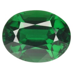 2,05 ct, Facettierter Chromturmalin basilgrün