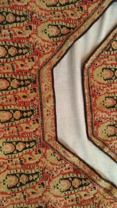 205 - Nice Antique Wool Foundation Senneh Saddle Pad