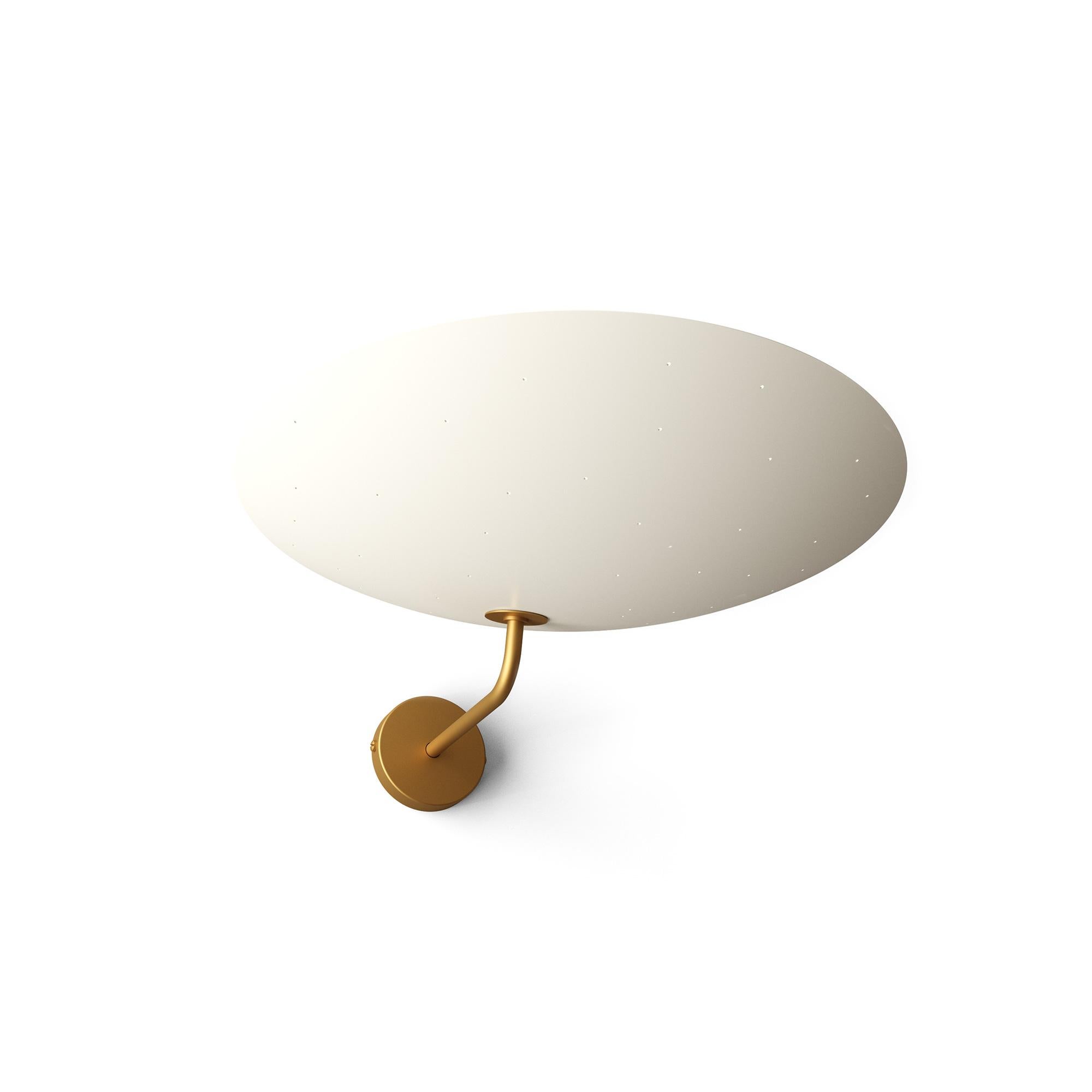 2059 Lampada da parete in ottone spazzolato di Disderot In condizioni Nuovo in vendita a Geneve, CH