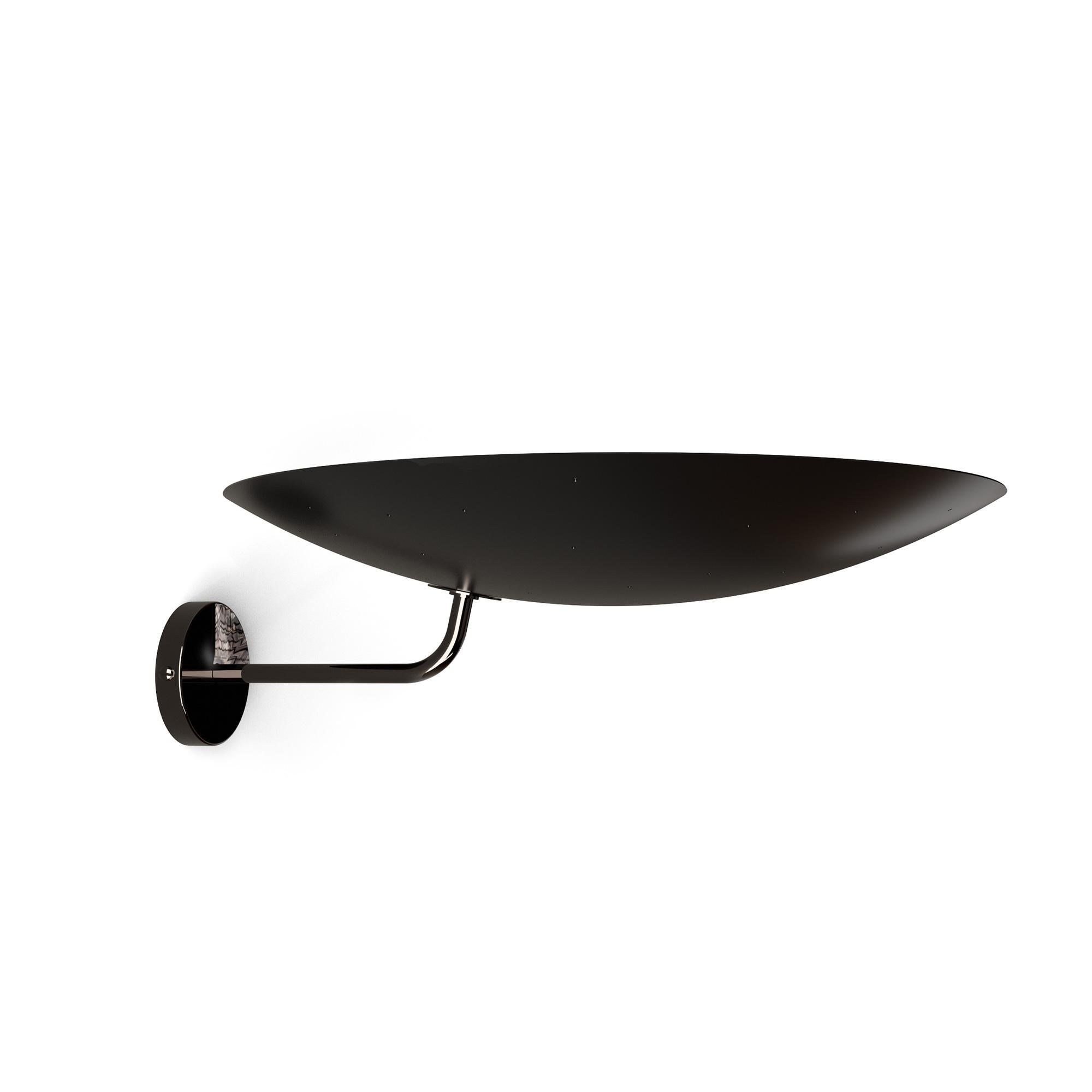 Metal 2059 Gun Barrel Wall Lamp by Disderot For Sale