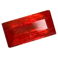 2.06 Carat Reddish Orange Fancy Sapphire