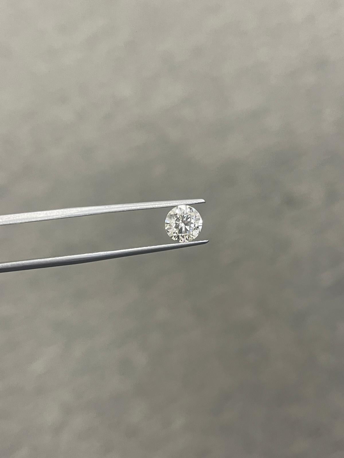 Round Cut 2.06 Carat Round Natural Loose Diamond
