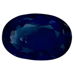 2.06 Ct Blue Sapphire Oval Loose Gemstone