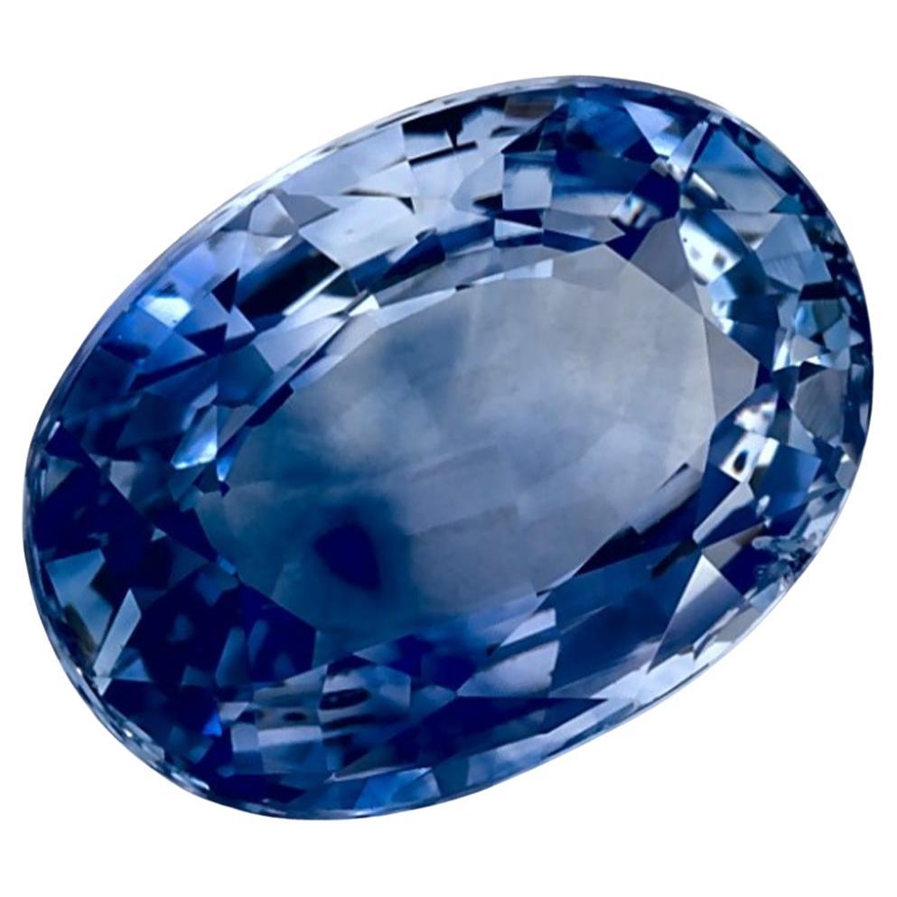 2.06 Ct Blue Sapphire Oval Loose Gemstone