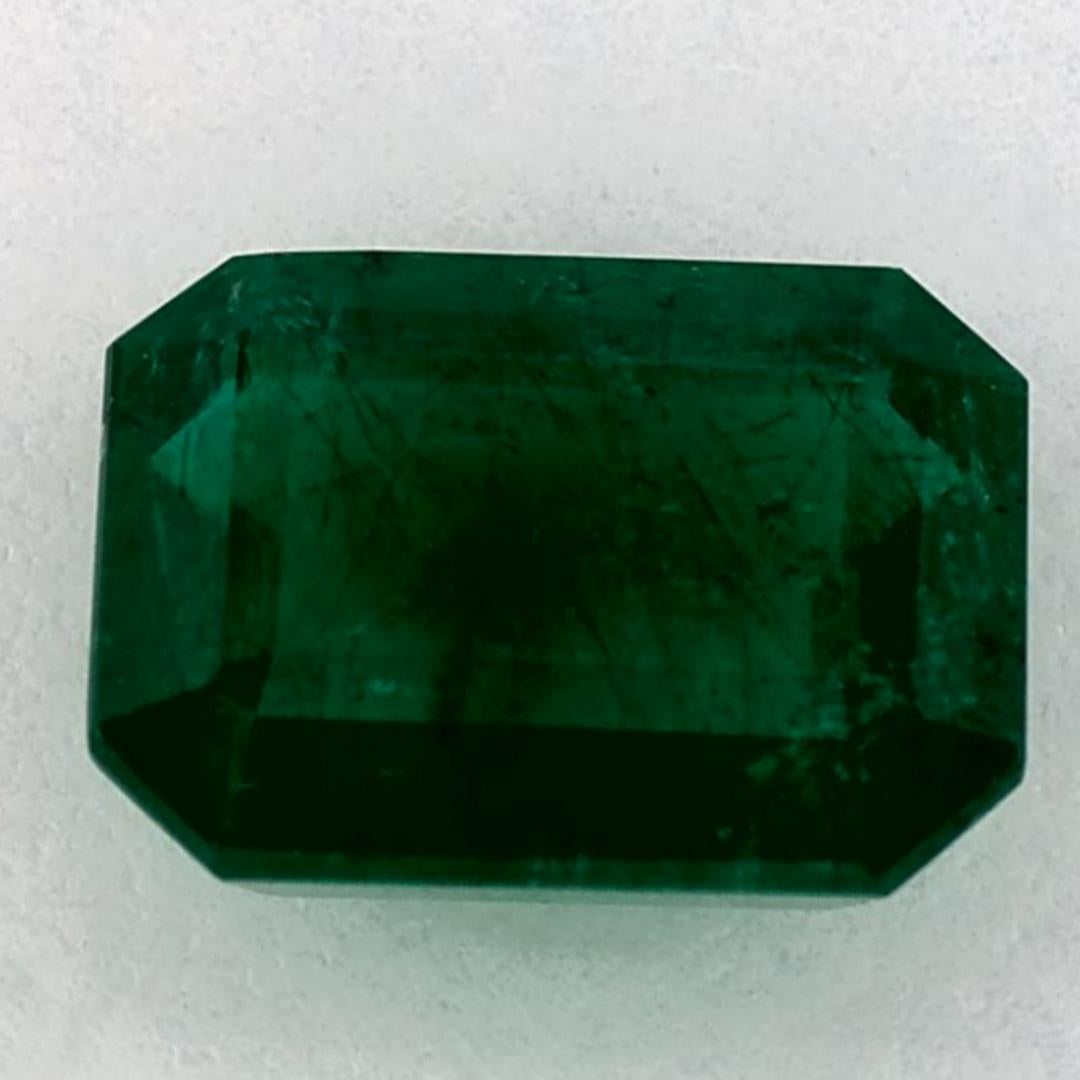 2.06 Ct Emerald Octagon Loose Gemstone (pierre précieuse en vrac) Neuf - En vente à Fort Lee, NJ