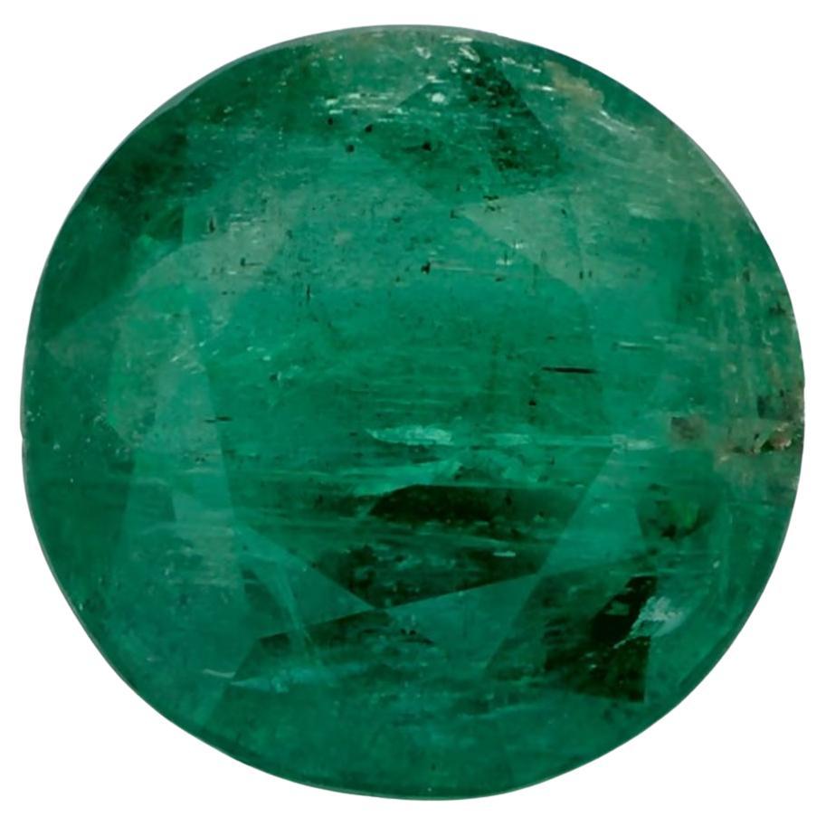 2.06 Ct Emerald Round Loose Gemstone For Sale