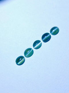 2.06 Ct Natural Alexandrite Cat's eye Color Change Sri Lanka Gemstone Set