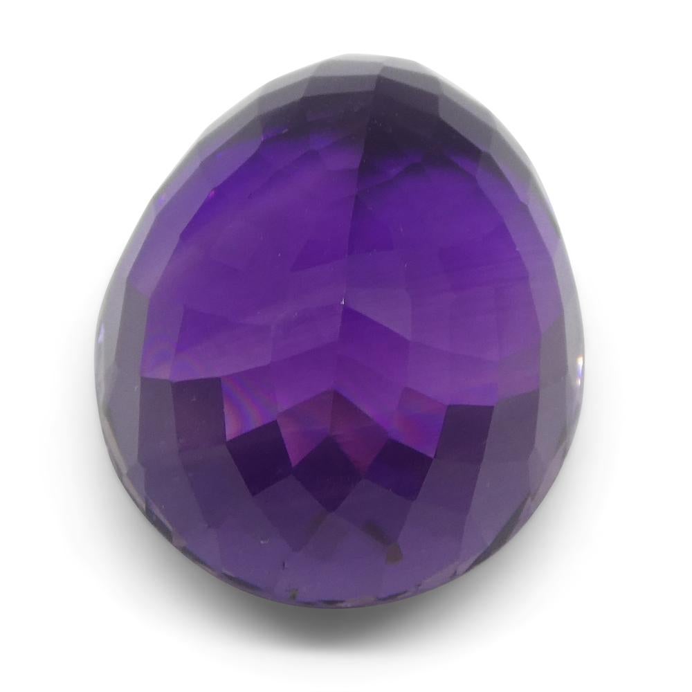 20.6 ct Oval Amethyst For Sale 1