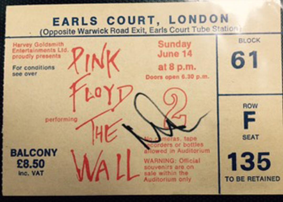 The Wall June 1981 Earls Court London UK Pink Floyd (Triptych) Patrick Gennevée For Sale 1