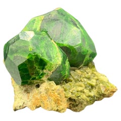 Antique 20.68 Gram Pretty Demantoid Garnet Specimen From koh-e-Belgheys, Iran