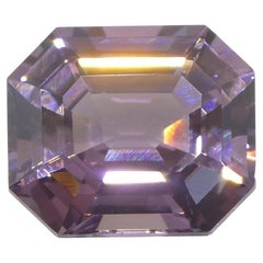 2.06ct Octagonal/Emerald Cut Purple Spinel from Burma Unheated
