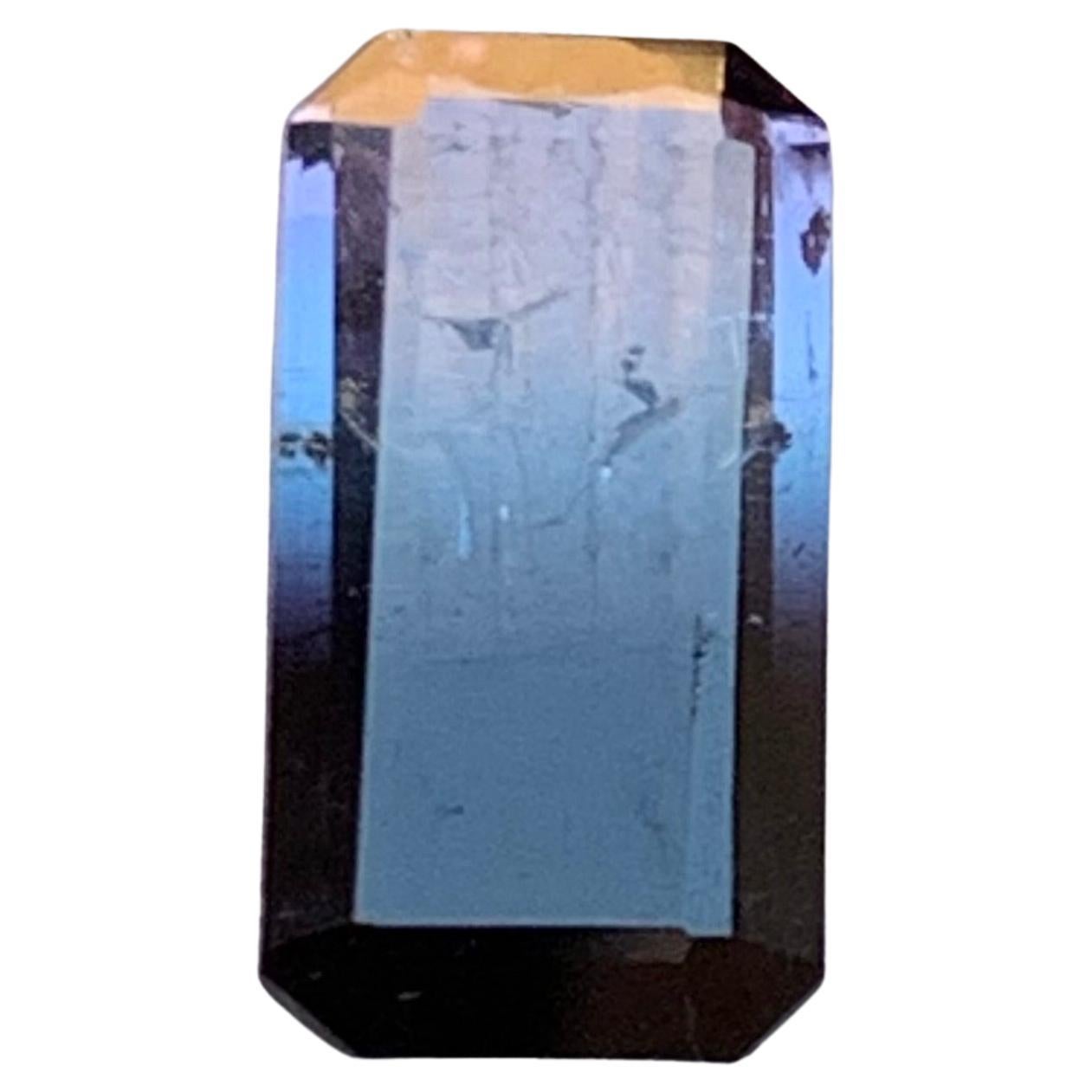 2.07 Karat Bicolor Natürlicher Turmalin, Smaragdschliff Lose Edelsteine, Afghanistan