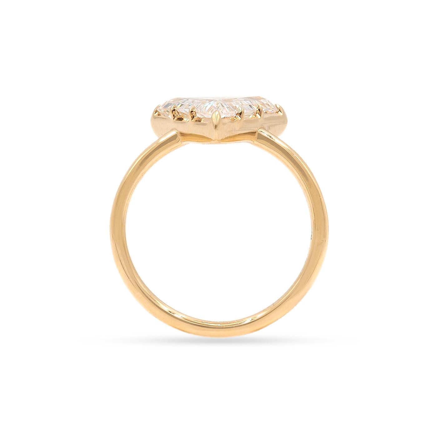 triangle wedding ring
