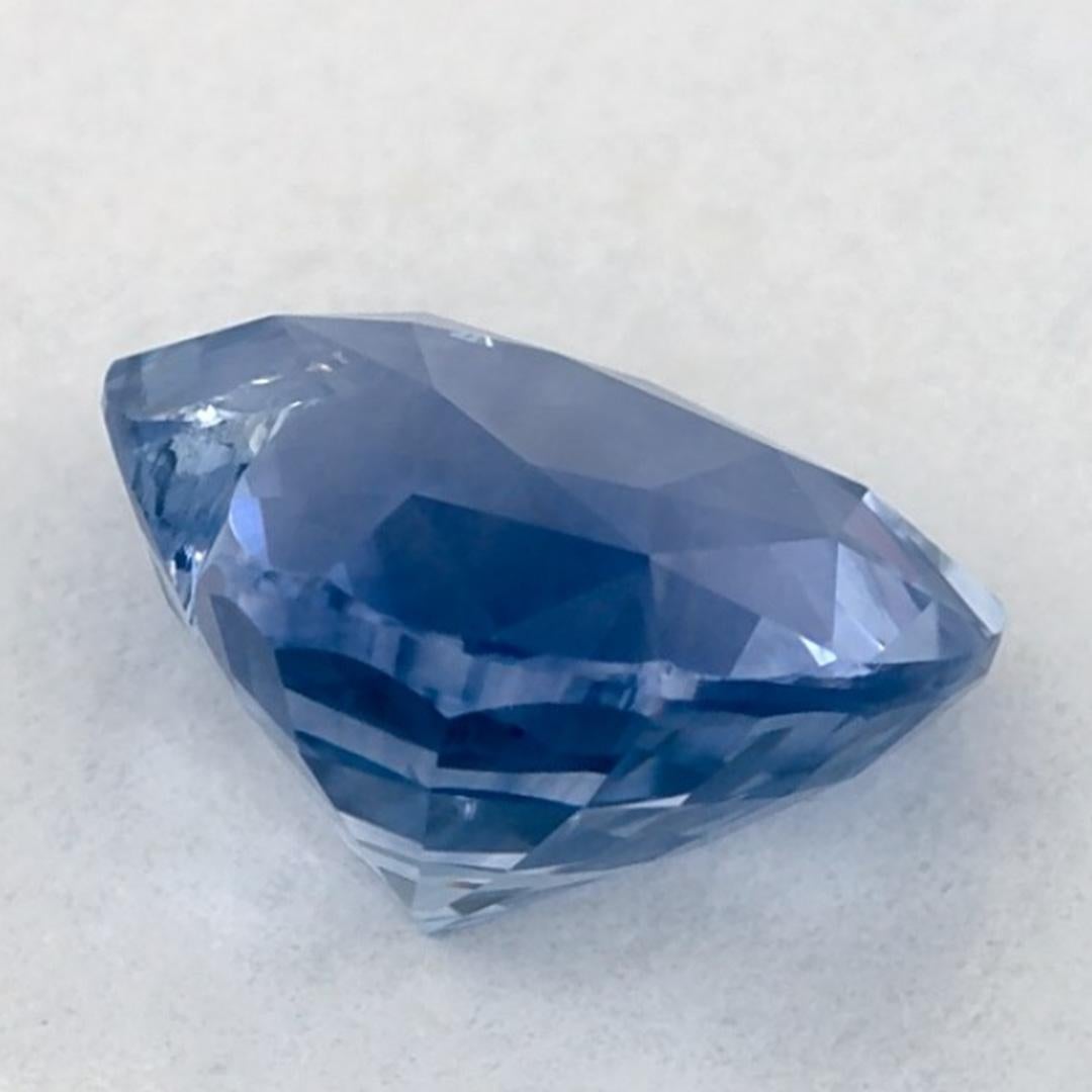 2.07 Karat Blauer Saphir Herz Loser Edelstein im Angebot 1
