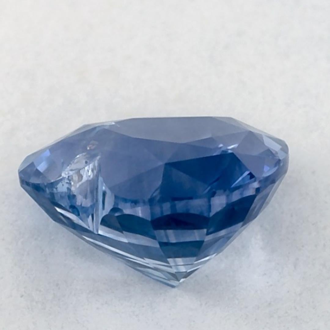2.07 Karat Blauer Saphir Herz Loser Edelstein im Angebot 3