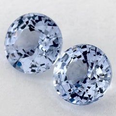 2.07 Ct Blue Sapphire Round Loose Gemstone